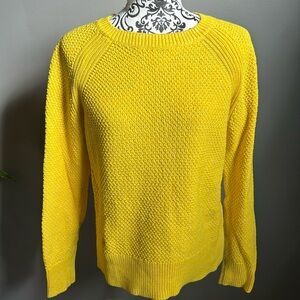 Yellow GAP sweater, M